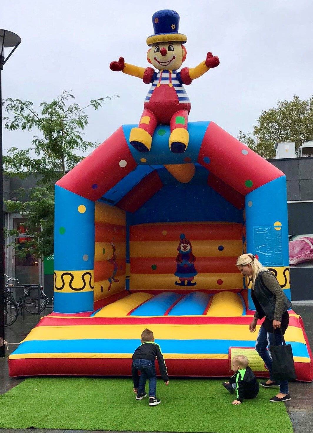 Zittende clown