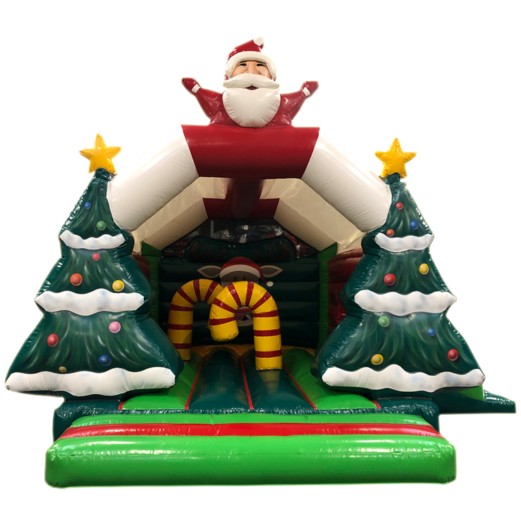springkussen kerstman