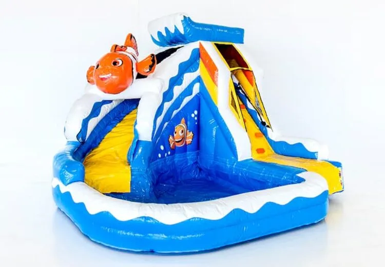 Waterpret klim en glijbaan klein